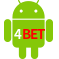 Aplicativo 4BET para Android